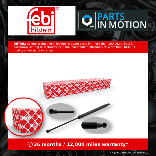 Boot gas strut - gas,