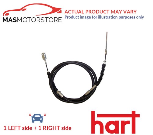 Handbrake cable pair - pair, hart