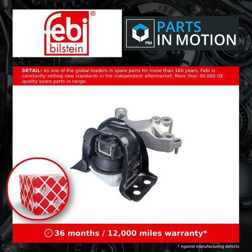 Engine mount front right - engine,