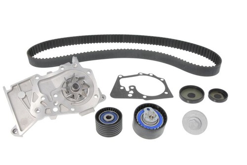 Timing belt set coolant pump - +,