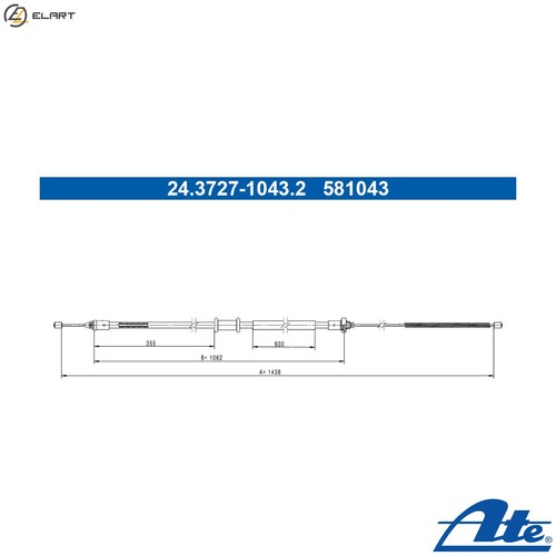 Cable pull parking - parking, brake