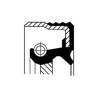 12012347b corteco shaft seal - 12012347b,