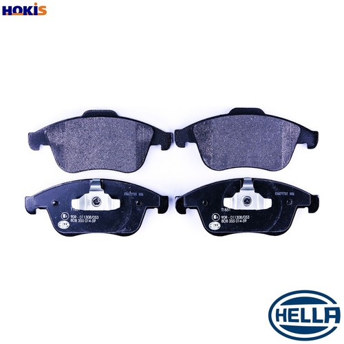 Brake pad set disc - pad, 8db