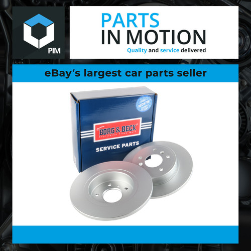 Brake discs pair solid - 2x,