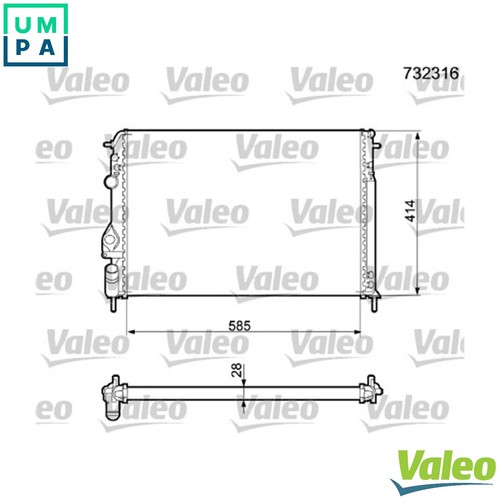 Radiator engine cooling - engine,