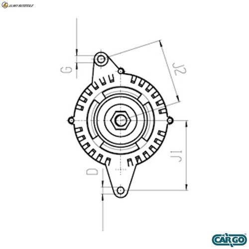 Generator 032 113 248 - 032, for