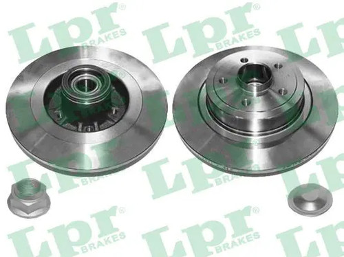 Brake disc solid r1046pca - brake,