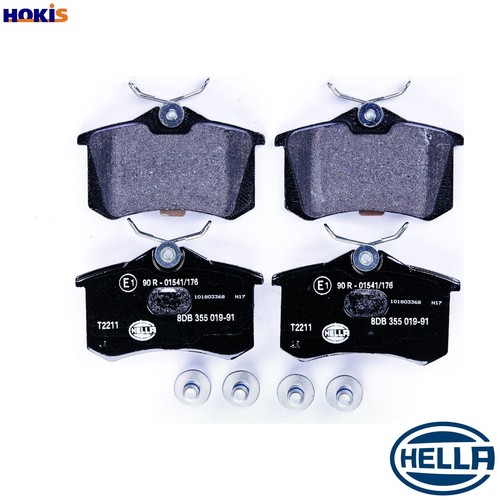 Brake pad set disc - pad,