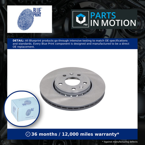 Brake discs pair - 2x, vented