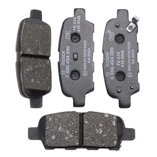 Disc brake pad set - pad, rear
