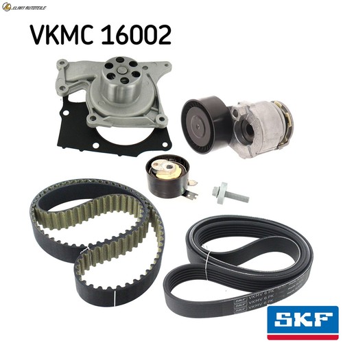Water pump timing belt kit - pump,