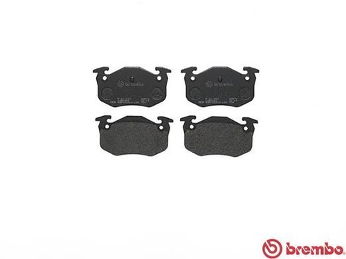 Rear brake pad - rear, fits