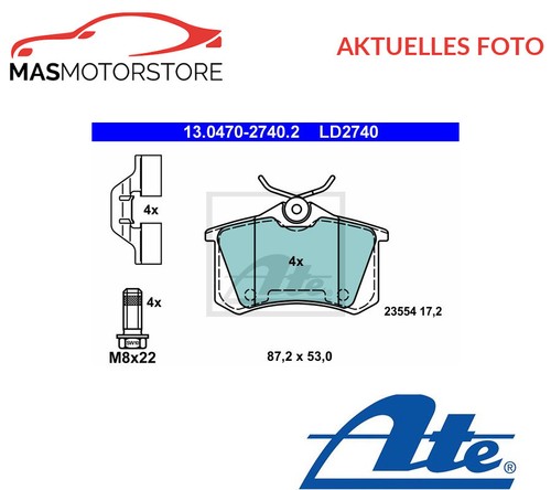 Set brake pads - ,