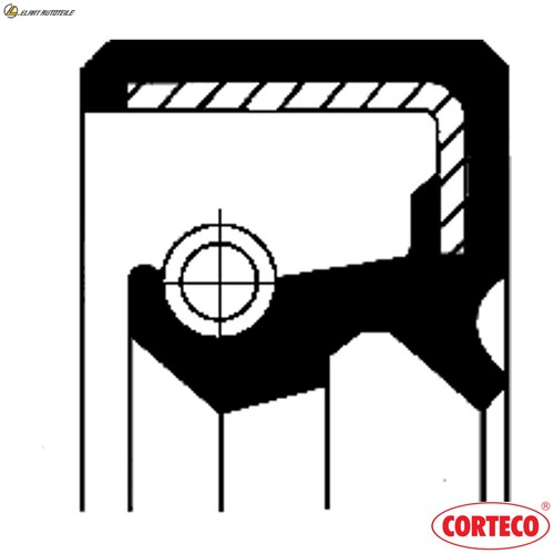 Shaft seal wheel - shaft, 12000552b