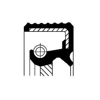 12015352b corteco shaft seal - 12015352b,