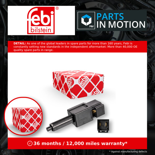 Brake light switch fits nissan - light,