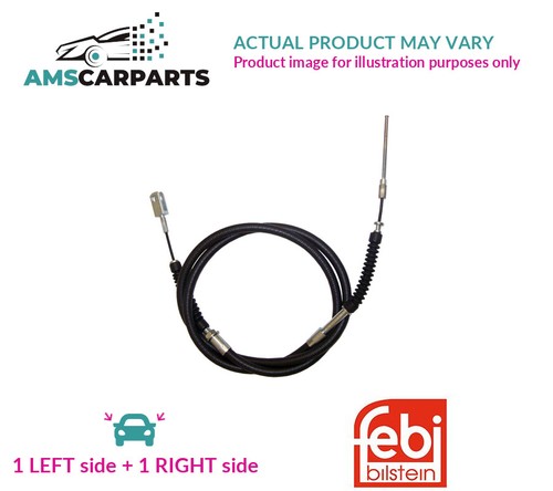 Handbrake cable pair - handbrake,